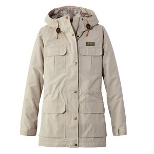 {L.L. Bean} Women's Mountain Classic Water-Resistant Jacket in Gray Birch - NWT